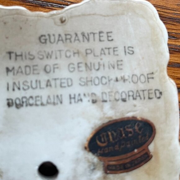 Vintage light switch plate - Picture 2 of 4